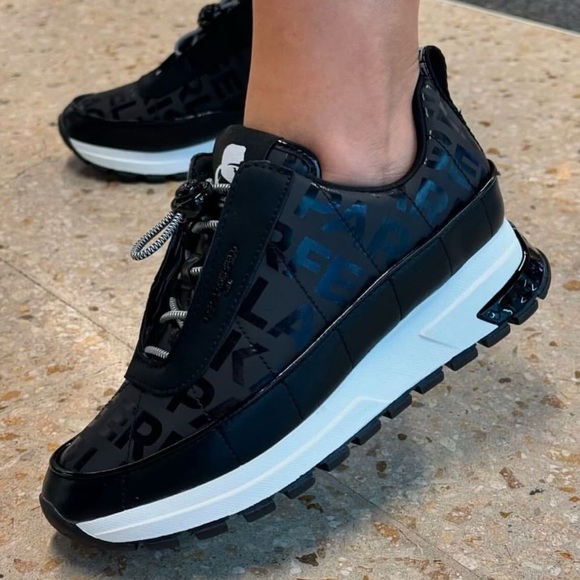 Karl Lagerfeld Shoes - KARL LAGERFELD Women's Maylene Everyday Slip on Sneaker- Black